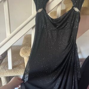 Elegant Black Evening Dress